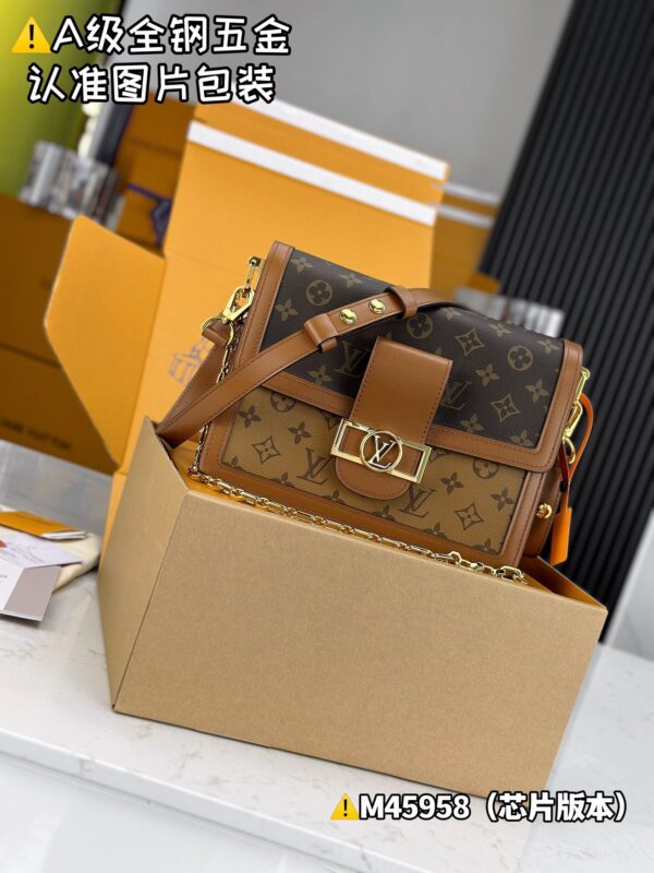 img_0758 DAUPHlNE Medium M45958 New Size 25x17x10.5 cm