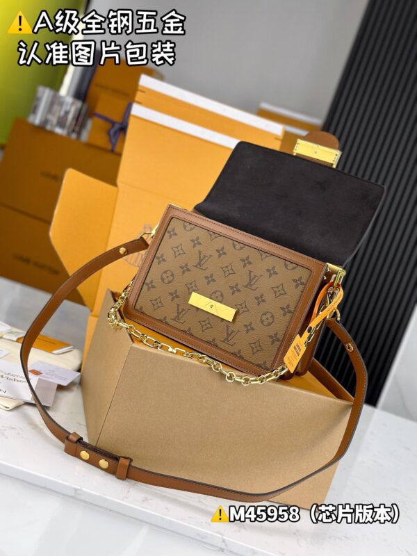 img_0760 DAUPHlNE Medium M45958 New Size 25x17x10.5 cm