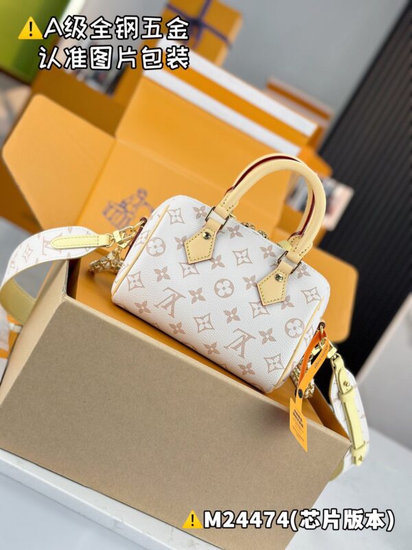 img_1760 SPEEDY 18 LV&I MONOGRAM DUNE M24474 18.5 x 12.5 x 10.5 cm