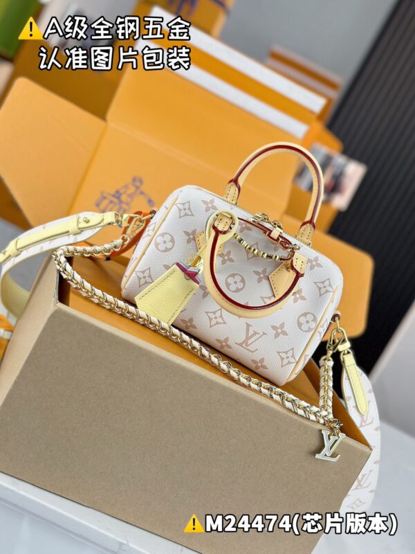 img_1763 SPEEDY 18 LV&I MONOGRAM DUNE M24474 18.5 x 12.5 x 10.5 cm