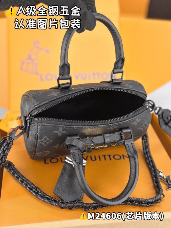 img_1785 SPEEDY 18 LV&I MONOGRAM ECLIPSE M24606 Size 18.5 x 12.5 x 10.5 cm