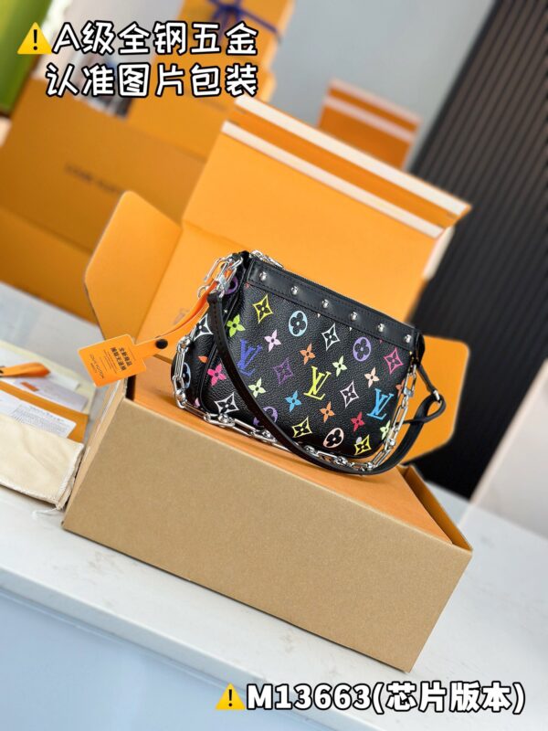 img_2380 LV x TM POCHETTE ACCESSOIRES M13663 Size 13 x 4 x 22 cm