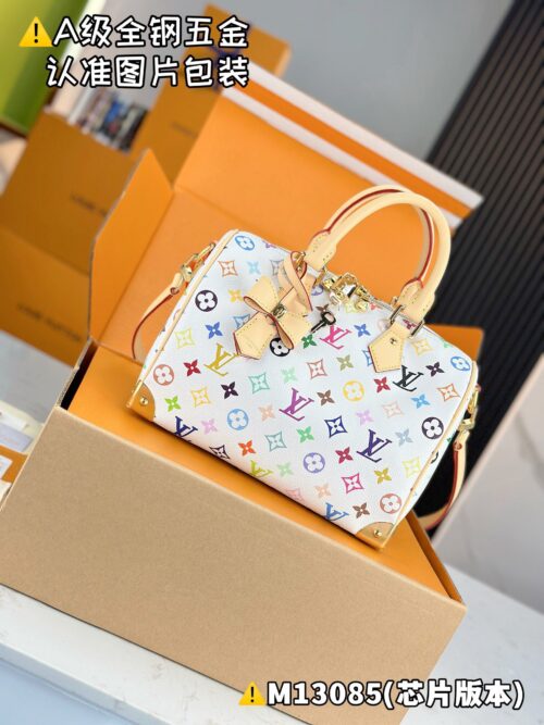 LV x TM SPEEDY BANDOULIÈRE 25 M13085 Size 19 x 15 x 25 cm