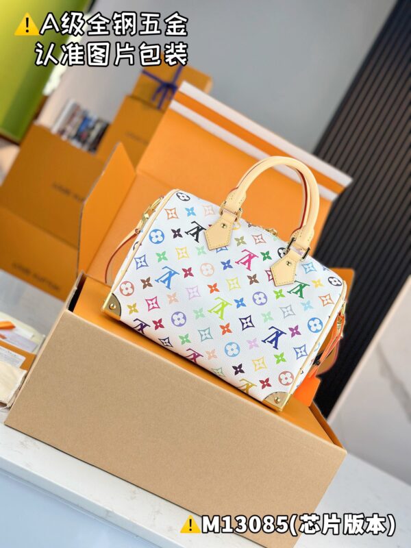img_2413 LV x TM SPEEDY BANDOULIÈRE 25 M13085 Size 19 x 15 x 25 cm
