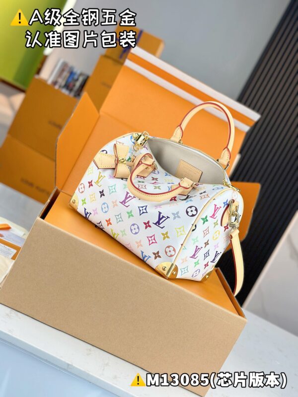 img_2418 LV x TM SPEEDY BANDOULIÈRE 25 M13085 Size 19 x 15 x 25 cm