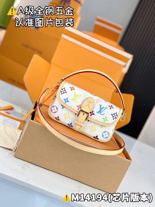 LV x TM NANO DIANE M14194 Size 10.5 x 6 x 19 cm