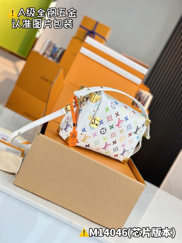 LV x TM SIDE TRUNK M14046 Size 16 x 8.5 x 23.5 cm
