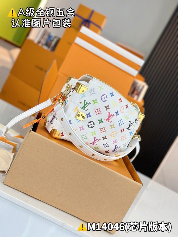 LV x TM SIDE TRUNK M14046 Size 16 x 8.5 x 23.5 cm