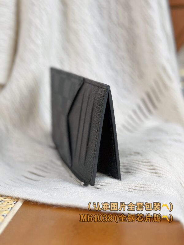 God Factory LV Wallet N64038 Black 1 Size 8.0x14.5x1.0 cm