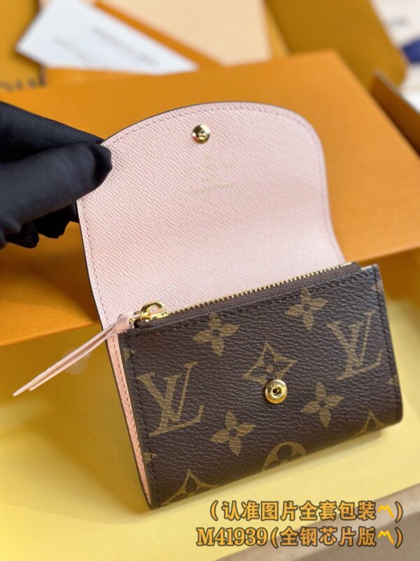 God Factory LV Wallet M41939 Pink Size 11 x 8 x 2.5 cm