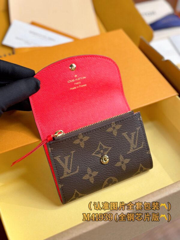 God Factory LV Wallet M41939 Rose & Steel Buckle Size 11 x 8 x 2.5 cm