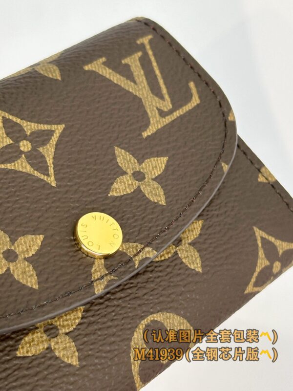 God Factory LV Wallet M41939 Rose & Steel Buckle Size 11 x 8 x 2.5 cm