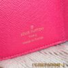 God Factory LV Wallet M41938 Rose Red & Steel Buckle 12 x 9.5 x 2.5 cm