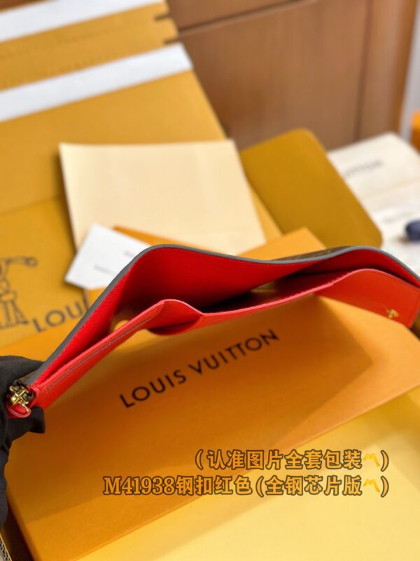 God Factory LV Wallet M41938 Rose & Steel Buckle 12 x 9.5 x 2.5 cm