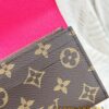 God Factory LV Wallet M60697 Rose Red & Leather Buckle Size 19 x 10 x 2 cm