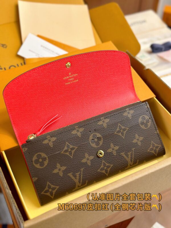 God Factory LV Wallet M60697 Rose & Leather Buckle Size 19 x 10 x 2 cm