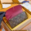 God Factory LV Wallet M60697 Violet & Gold Buckle Size 19 x 10 x 2 cm