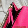 God Factory LV Wallet M60697 Rose Red & Gold Buckle Size 19 x 10 x 2 cm