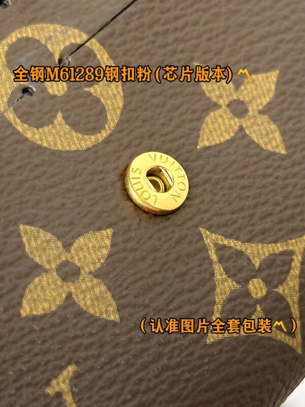 God Factory LV Wallet M60697 Old & Gold Buckle Size 19 x 10 x 2 cm
