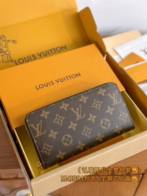 God Factory LV Wallet M41894 Pink Size 19.5 x 10.5 x 2.5 cm