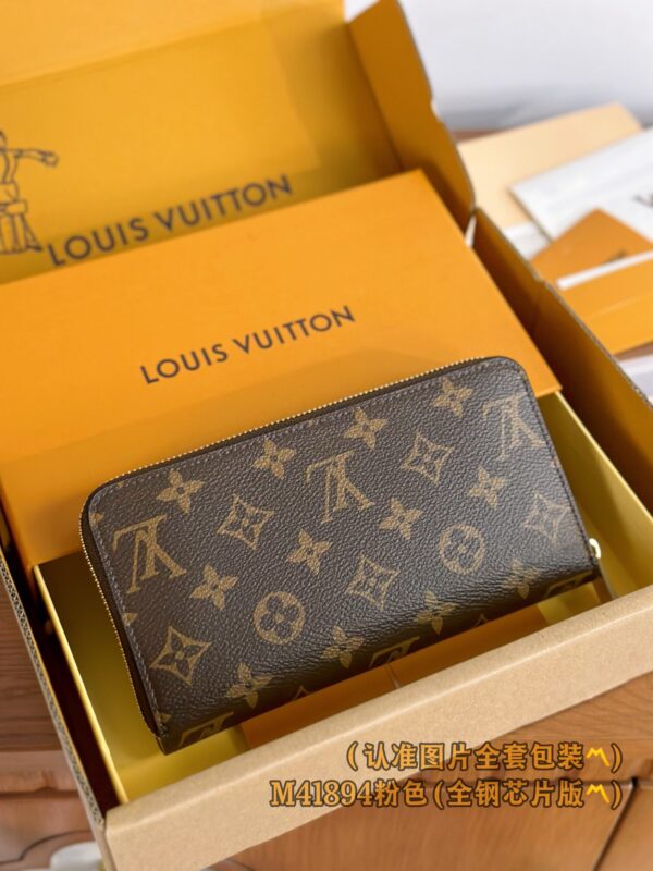 God Factory LV Wallet M41894 Pink Size 19.5 x 10.5 x 2.5 cm