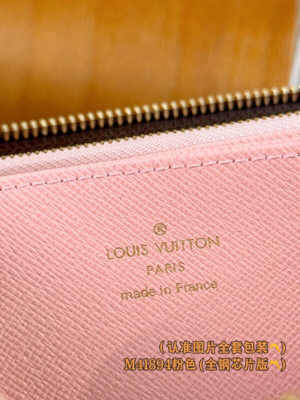 God Factory LV Wallet M41894 Pink Size 19.5 x 10.5 x 2.5 cm