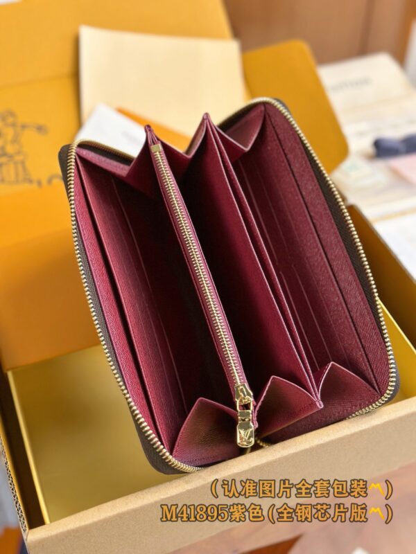 God Factory LV Wallet M41895 Violet Size 19.5 x 10.5 x 2.5 cm