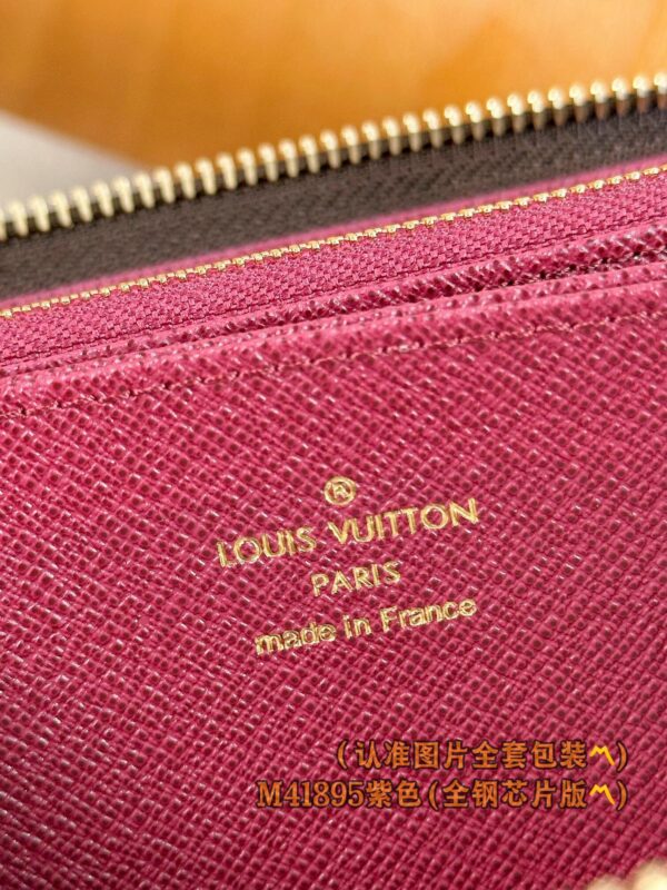 God Factory LV Wallet M41895 Violet Size 19.5 x 10.5 x 2.5 cm