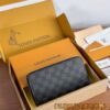 God Factory LV Wallet N63076 Black Size 19.5 x 10.5 x 2.5 cm
