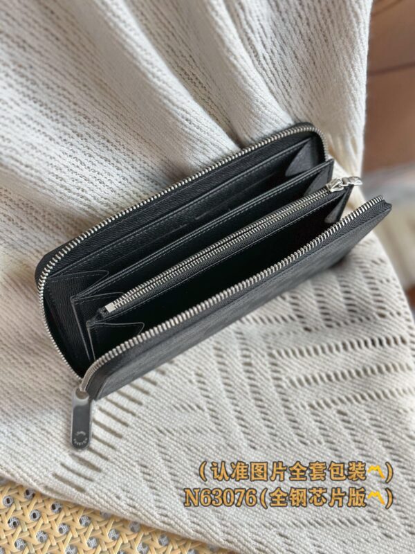 God Factory LV Wallet N63076 Black Size 19.5 x 10.5 x 2.5 cm