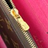 God Factory LV Wallet M42119 Rose Red Size 20 x 9 x 2 cm