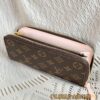 God Factory LV Wallet M61298 Pink Size 20 x 9 x 2 cm
