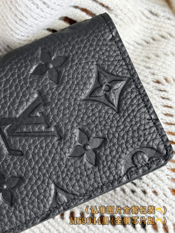 God Factory LV Wallet M69044 Full Leather Size 7.5 x 11.1 x 1 cm