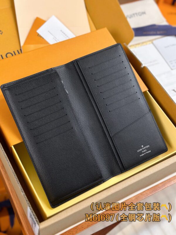 God Factory LV Wallet M61697 Black Old Size 10 x 19 x 2 cm
