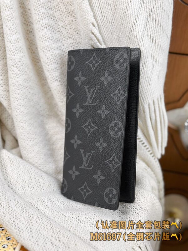God Factory LV Wallet M61697 Black Old Size 10 x 19 x 2 cm