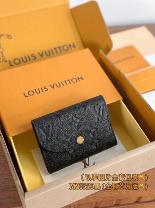 God Factory LV Wallet M81520 Full Leather Size 11 x 8 x 2.5 cm