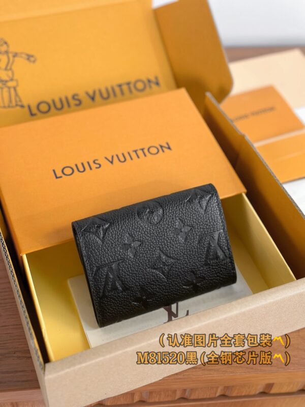 God Factory LV Wallet M81520 Full Leather Size 11 x 8 x 2.5 cm