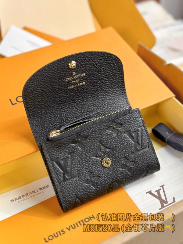 God Factory LV Wallet M81520 Full Leather Size 11 x 8 x 2.5 cm