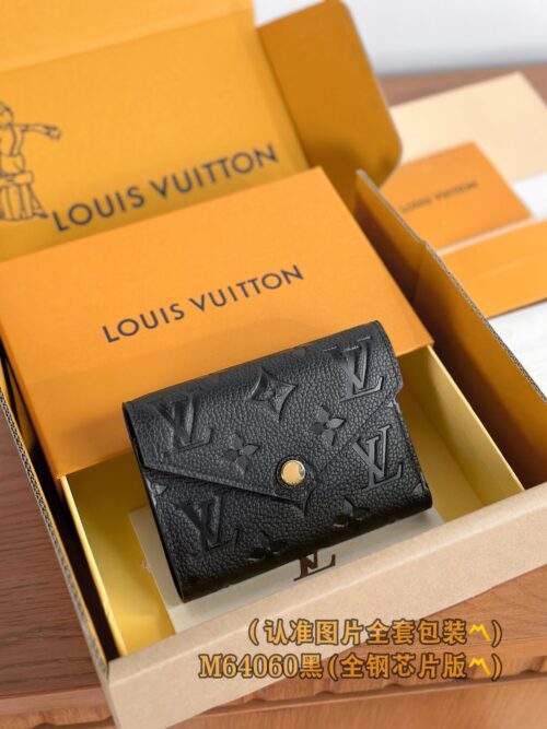 God Factory LV Wallet M64060 Full Leather Size 12 x 9.5 x 2.5 cm