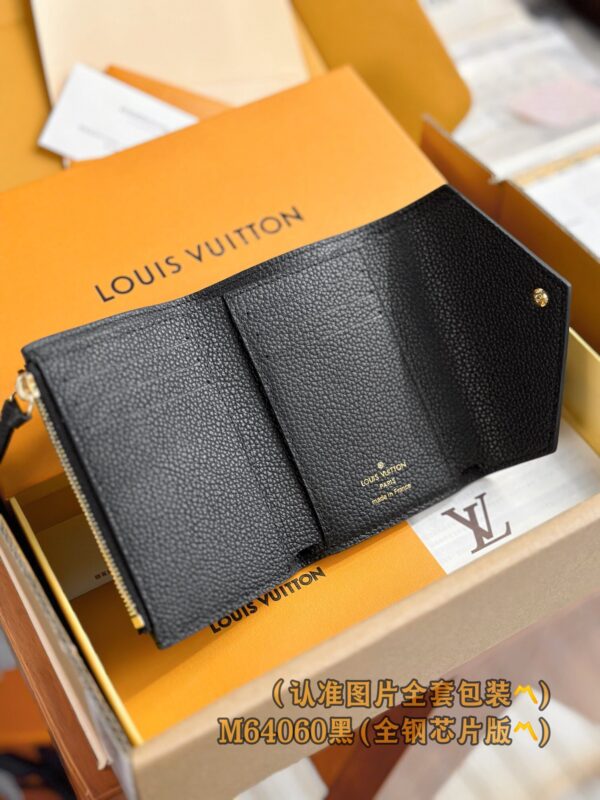 God Factory LV Wallet M64060 Full Leather Size 12 x 9.5 x 2.5 cm