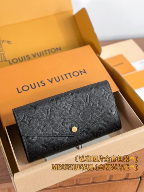 God Factory LV Wallet M60531 Full Leather Size 19 x 10.5 x 2 cm