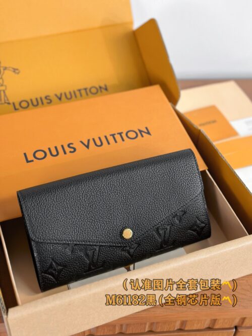 God Factory LV Wallet M61182 Full Leather Size 19 x 10.5 x 2 cm