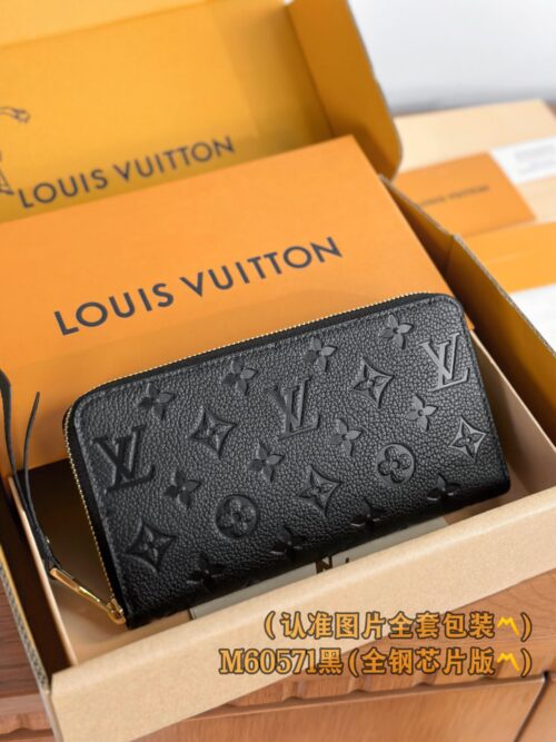 God Factory LV Wallet M61864 M60571 Full Leather Size 19.5 x 10.5 x 2.5 cm