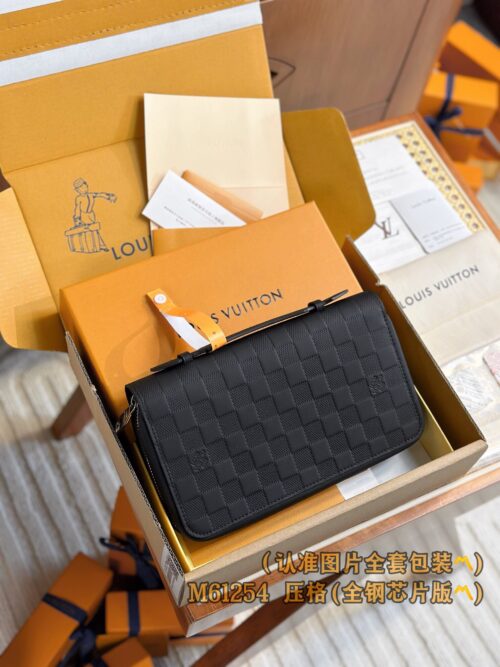 God Factory LV Wallet N61254 Full Leather Size 23 x 15 x 4 cm