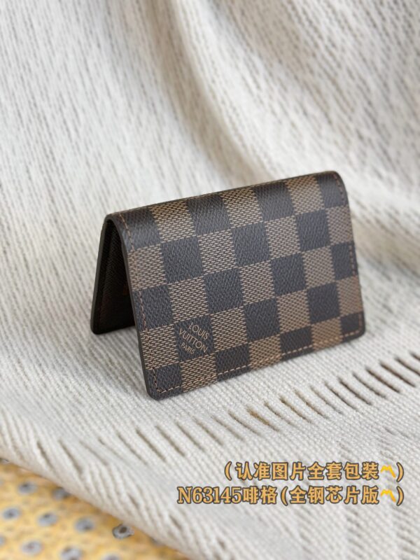 God Factory LV Wallet N63145 Coffee Size 7.5 x 11 x 1 cm