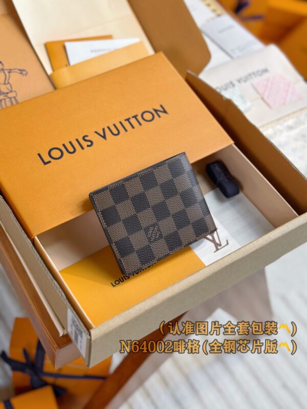 God Factory LV Wallet N64002 Coffee Size 11.0 x 8.5 x 1.0 cm