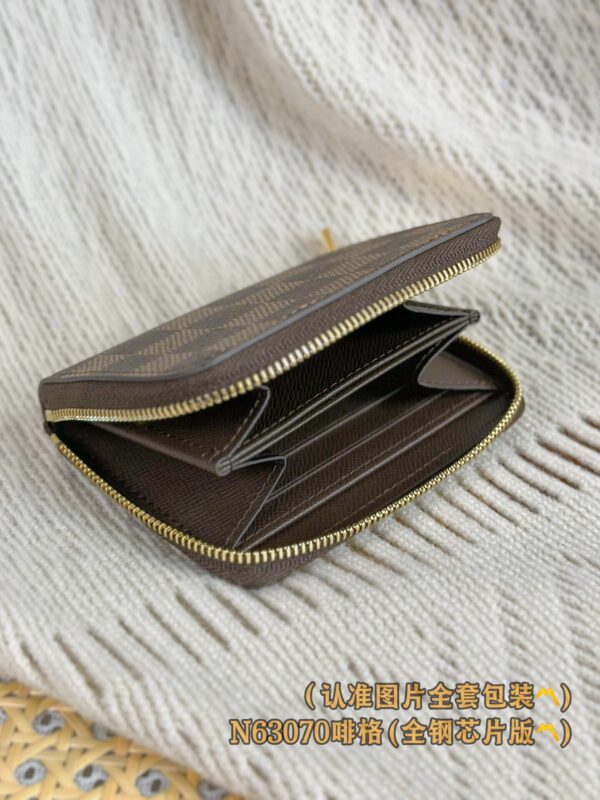 God Factory LV Wallet N63070 Coffee Size 11 x 8.5 x 2 cm