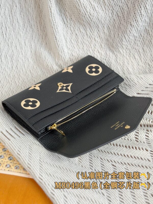 God Factory LV Wallet M80496 Black Size 19 x 10.5 x 2 cm