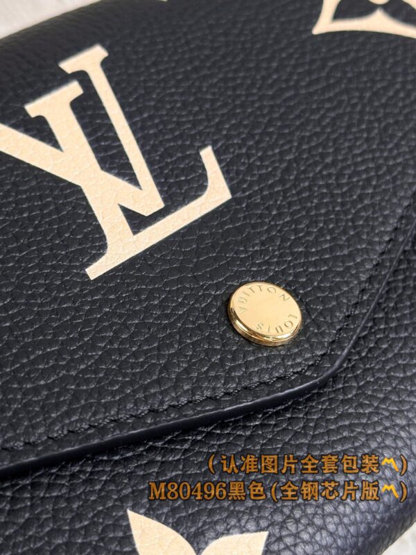 God Factory LV Wallet M80496 Black Size 19 x 10.5 x 2 cm