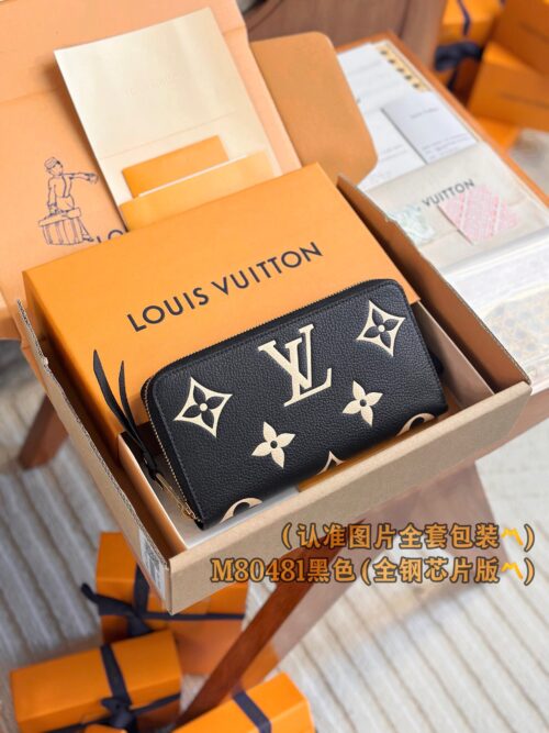 God Factory LV Wallet M80481 Black Size 19.5 x 10.5 x 2.5 cm